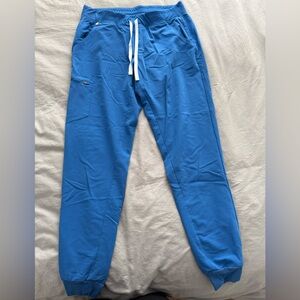Figs Royal Blue Jogger Scrub Pants